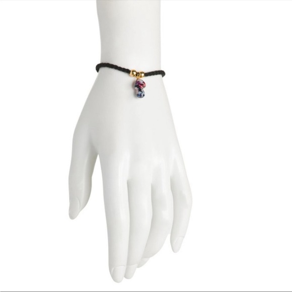 NEW KURT GEIGER LONDON Mushroom Charm Slider Bracelet - Picture 2 of 2